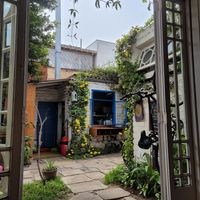 beatiful patio at La Bodega Verde in Lima