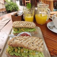 Sanguchano (multigrano) at La Bodega Verde in Lima