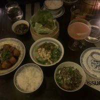 A few of their vegan dishes  at Surfers in Visby