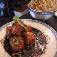 Fragrant tofu at Surfers in Visby