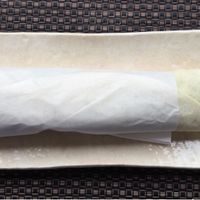 falafel roll at Aroma House in Kampot