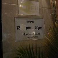 opening hours  at Aroma House in Kampot