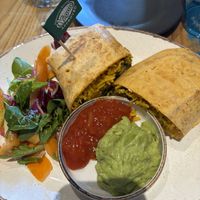 Burrito   at Las Iguanas in Brighton
