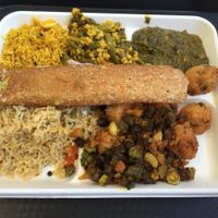 Meal w dosa at Vishnu Restaurant & Catering in Irvine