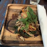 The Shroom Toast sans feta. Really good    at Wilson's in Phuket