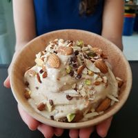 Peanut Butter Slated Caramel Nanabowl at Wilson's in Phuket