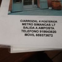 Info at La Pascuala in Madrid