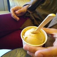 Coffee flavor at Nicecream - Enghave in Copenhagen