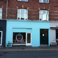 Cute storefront at Nicecream at Nicecream - Enghave in Copenhagen