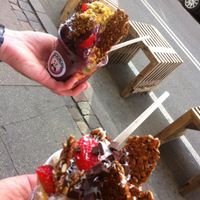 Two nicecream bowls at Nicecream - Enghave in Copenhagen