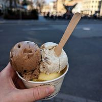 Flavors : Chocolate, caramel, lemon at Nicecream - Enghave in Copenhagen