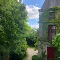 View from our window.  at La Cure du Maine Charles in Birac