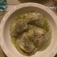 Must have Ravioli with pistachio pesto  at Zenzero in Siracusa