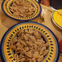 Pasta with different sauces at Zenzero in Siracusa