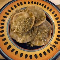 Pumpkin Ravioli at Zenzero in Siracusa