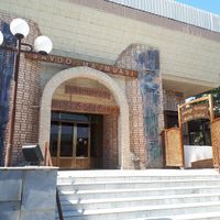 Entrance at Bella Italia in Bukhara