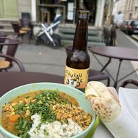 Bol Yoga & Burrito with a beer😄 at Petite Nature in Rennes