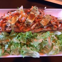 The vegan “tartine”, also delicious! at Pique-Prune Snacking in Rennes