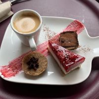 Café gourmandd  at Cuit Lu Cru in Colmar