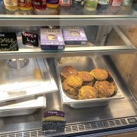 Fresh & prepackaged vegan options   at Cuit Lu Cru in Colmar