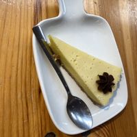 Lemon & coconut cake slice   at Cuit Lu Cru in Colmar