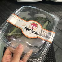 Raw vegan super burrito   at Simply Juiced in Hoboken