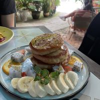 Vegan pancakes 🥞   at Rosie's Cafe in Hoi An