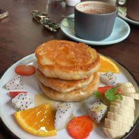 Vegan pancakes 🥞   at Rosie's Cafe in Hoi An