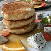 Vegan pancakes!  at Rosie's Cafe in Hoi An