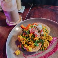 Scrambled Tofu #Veganuary at Rosie's Cafe in Hoi An