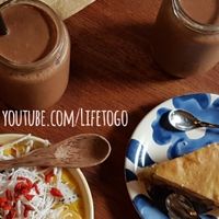 So ddlicious! Vegan Apple Pie and Smoothie Bowl + vegan Cacao Shakes at Rosie's Cafe in Hoi An