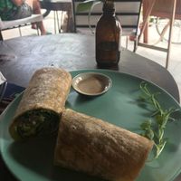 Vege wrap- SO GOOD at Rosie's Cafe in Hoi An