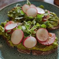 Avo on toasts - without egg at Rosie's Cafe in Hoi An