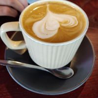 Soy latte at Rosie's Cafe in Hoi An