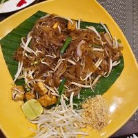 Vegan pad Thai (no egg or prawn sauce) at EuroThai Restaurant  in Phuket