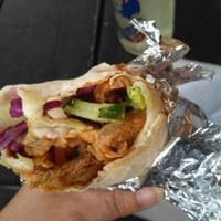 vegan kebab at What The Pitta in London