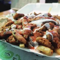 Doner chipbox   at What The Pitta in London