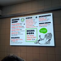 Menu  at What The Pitta in London