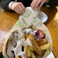 Donner pitta/gyro at What The Pitta in London