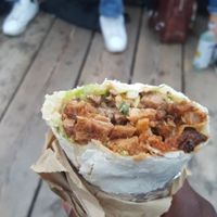 Big boy wrap at What The Pitta in London