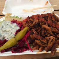 Such a huge portion 🐽😍🤤 at What The Pitta in London