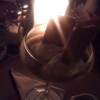 Affogato (me trying to be arty) at Chinaskis in Glasgow