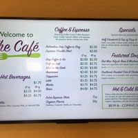 Menu at Medford Food Co-op & The Cafe in Medford