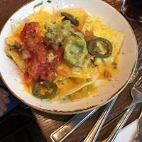 Vegan nachos at Las Iguanas - Trafford Centre in Manchester