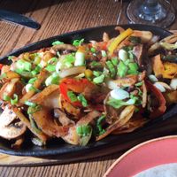 Vegan fajita  at Las Iguanas in Nottingham