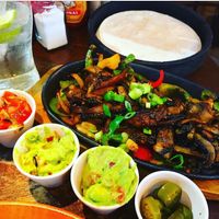 Mushroom Fajita  at Las Iguanas in Nottingham