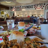 Govinda's is my "go to" place for any holiday. The attached picture is from Christmas Lunch 2020. Everything was delicious: Seitan Roast, spinach fritters, yams, and so much more! at Govinda's in Houston