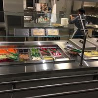 Start of buffet at Govinda's in Houston