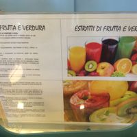 Juice Bar Sign at Sbico Bar in Pordenone