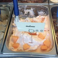 Melon at Gelateria Cavour in Pordenone